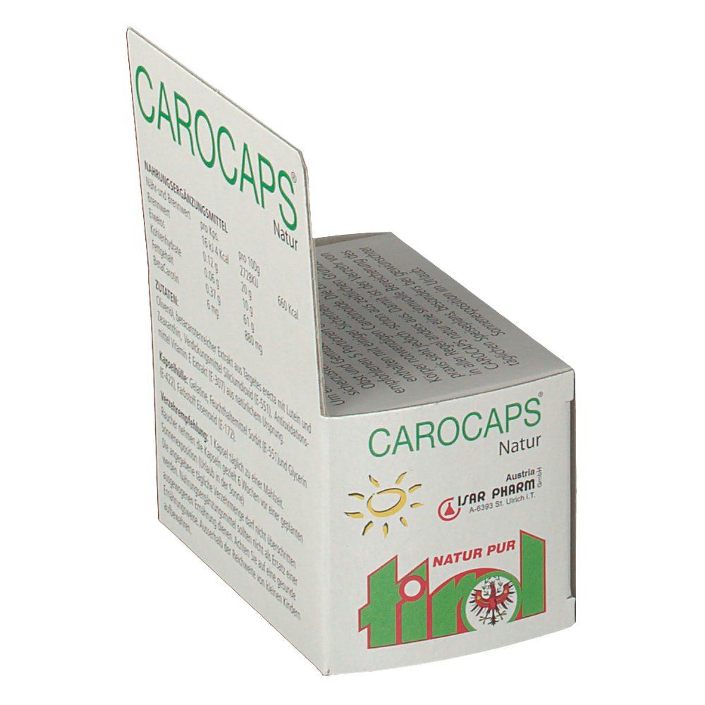 Carocaps® 50 Natur Kapseln