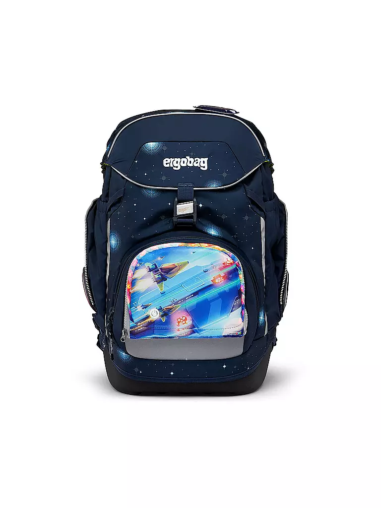 ERGOBAG Zip Set Zippies LED Raumschiff bunt