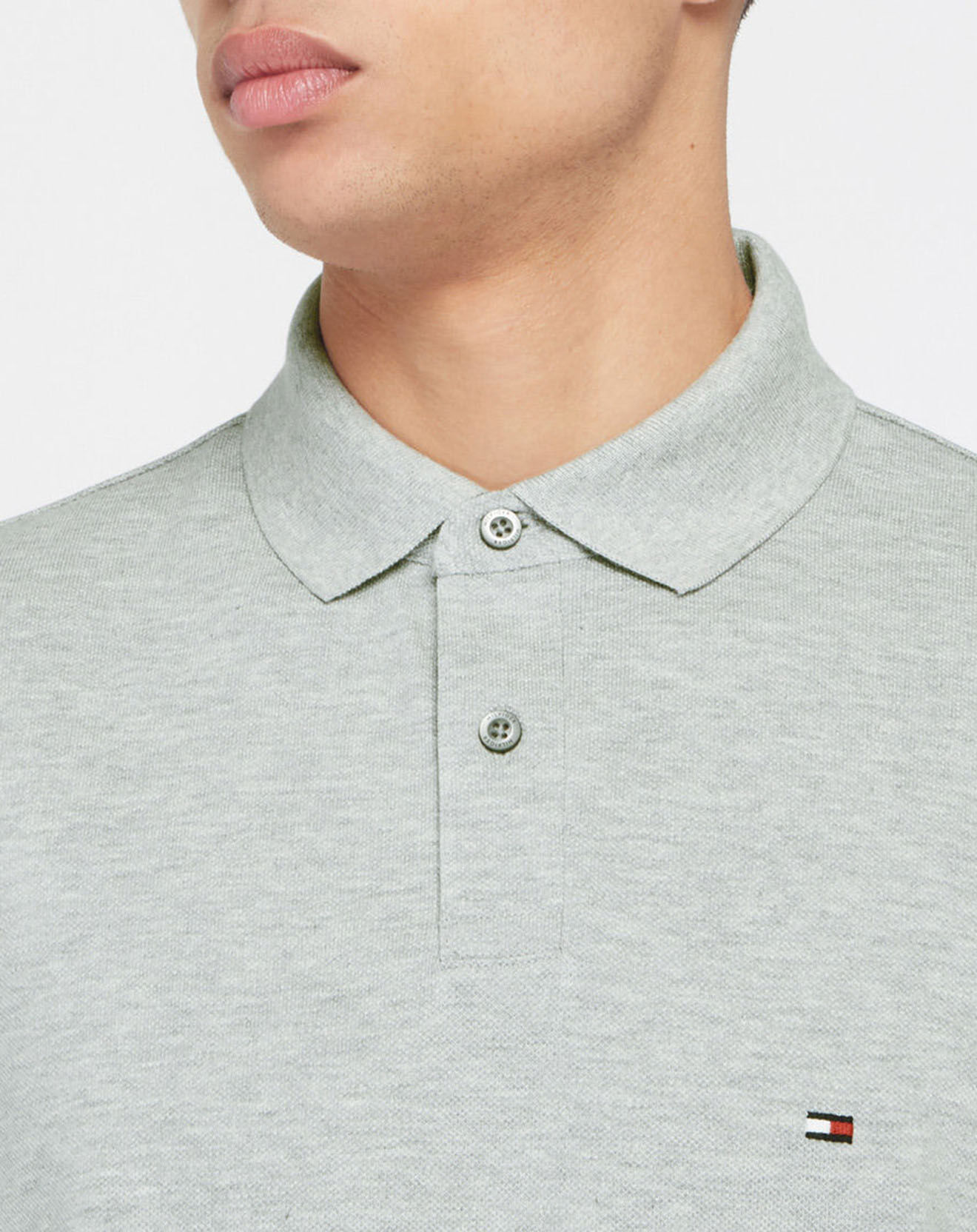 Tommy Hilfiger Polo regular 1985 gris clair