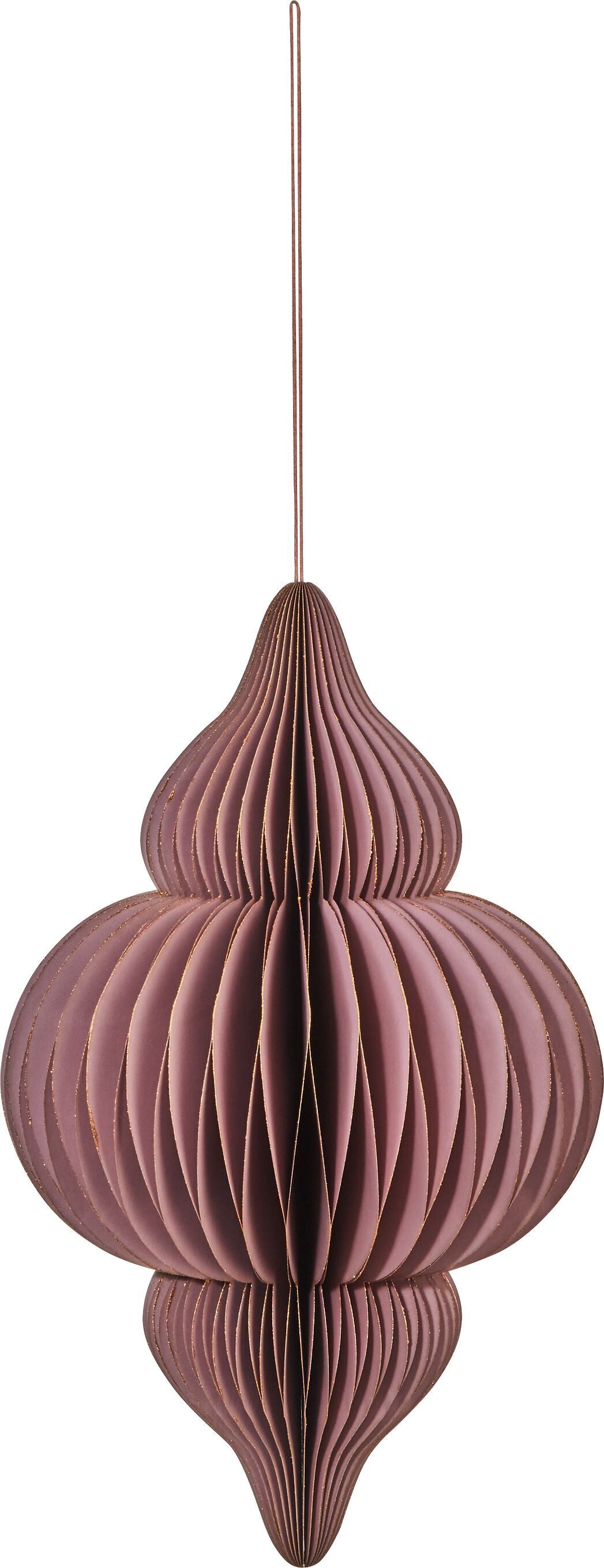 VALI Papier Hänger - Pink / H: 40.0 cm