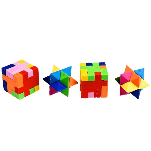 Rex london gummetjes 3D puzzels - 4st