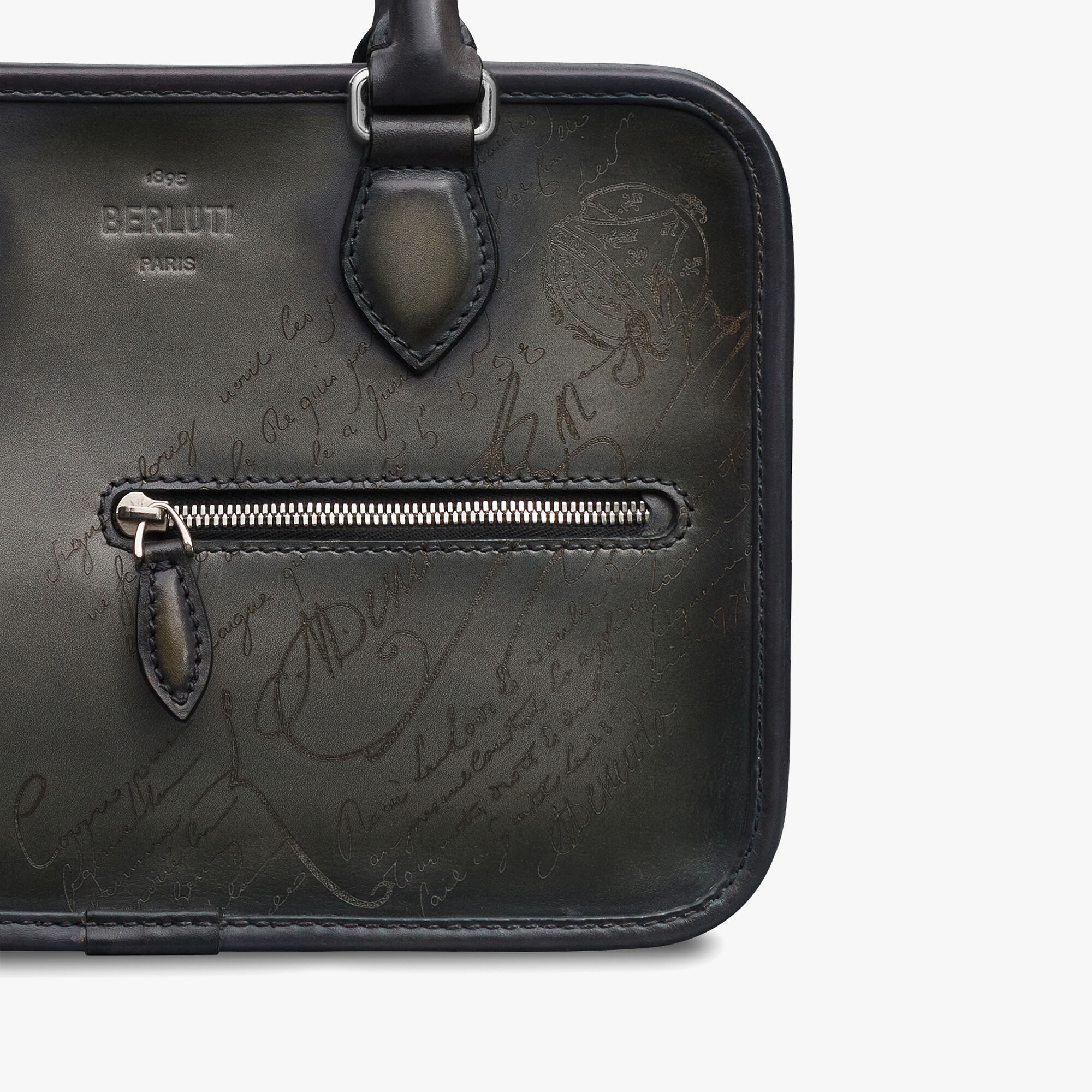 Sac Bandoulière Un Jour Gulliver En Cuir Scritto