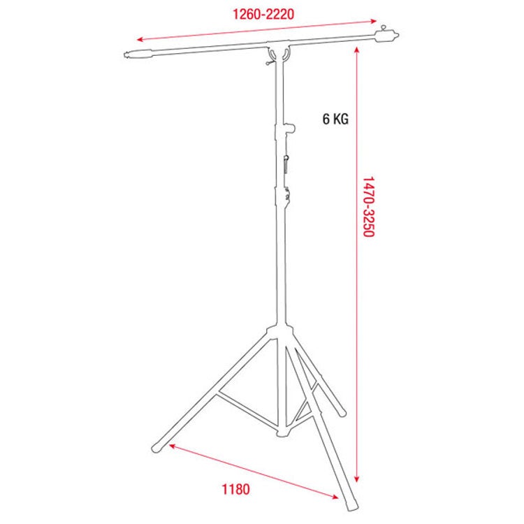 DAP Microfoon Overhead Statief