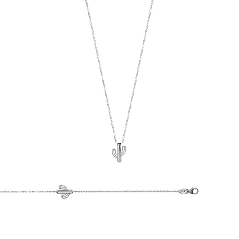 Collier Femme - Argent 925 - Longueur : 45 cm
