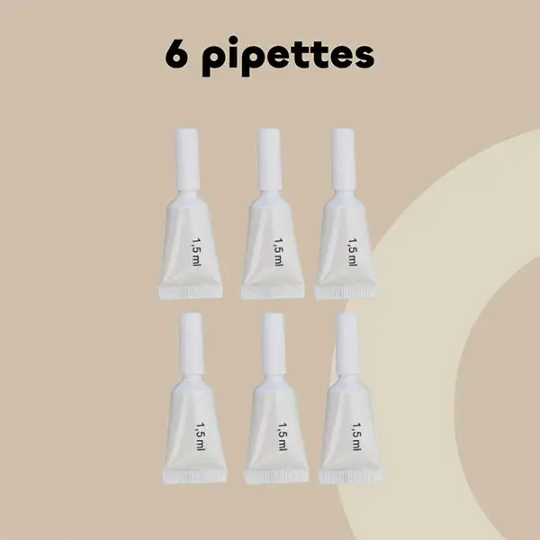 Biovetol - Antiparasitário - Pipetas orgânicas para filhotes/cães de pequeno porte - 1,5ml (x6)