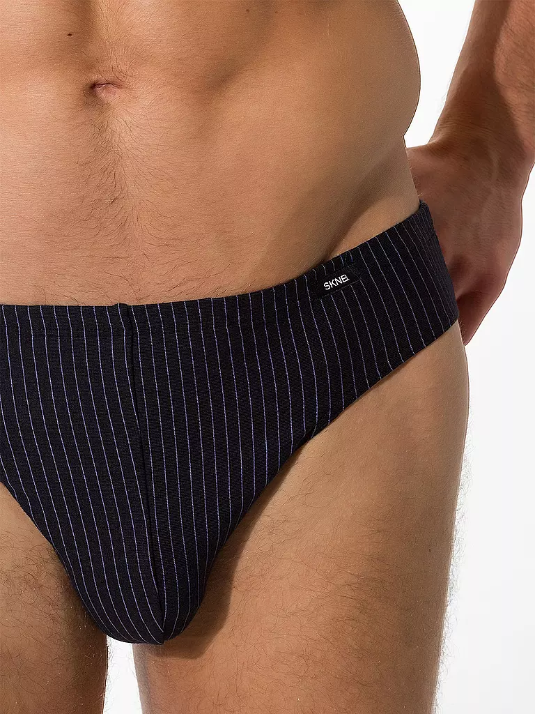 SKINY Brasil Slip 2er Pkg ( Shadow Stripe ) schwarz