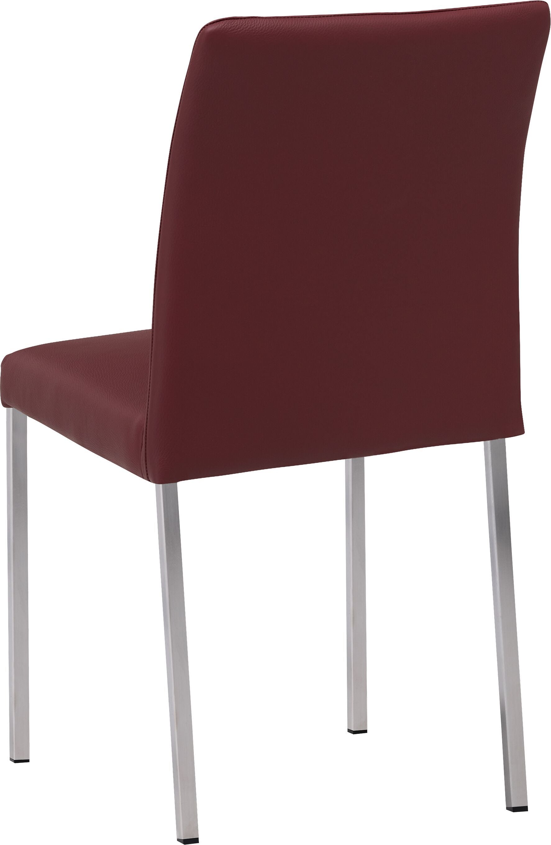 SIENA Stuhl - Bordeaux / B: 52.0 cm x T: 44.5 cm x H: 83.0 cm
