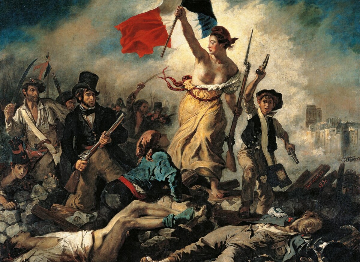Clementoni Puslespil - Delacroix Freedom - Museum - 1000 Brikker