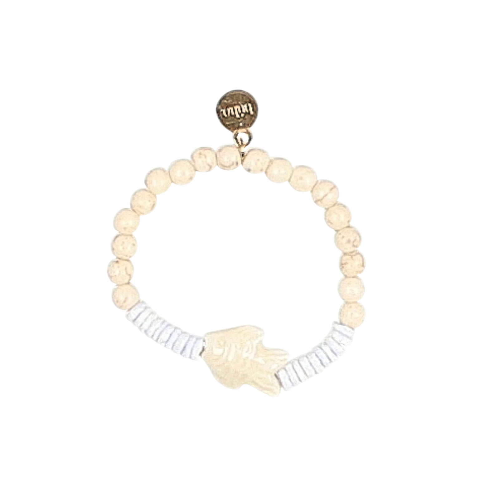 Armband White Fish Only