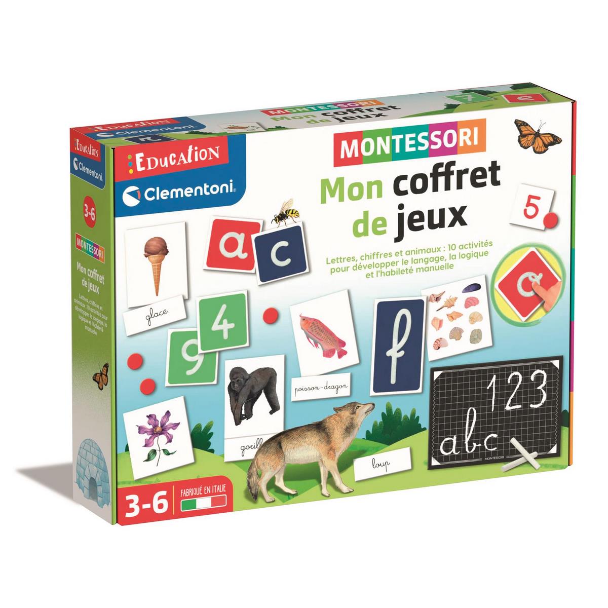 Coffret de jeux Montessori