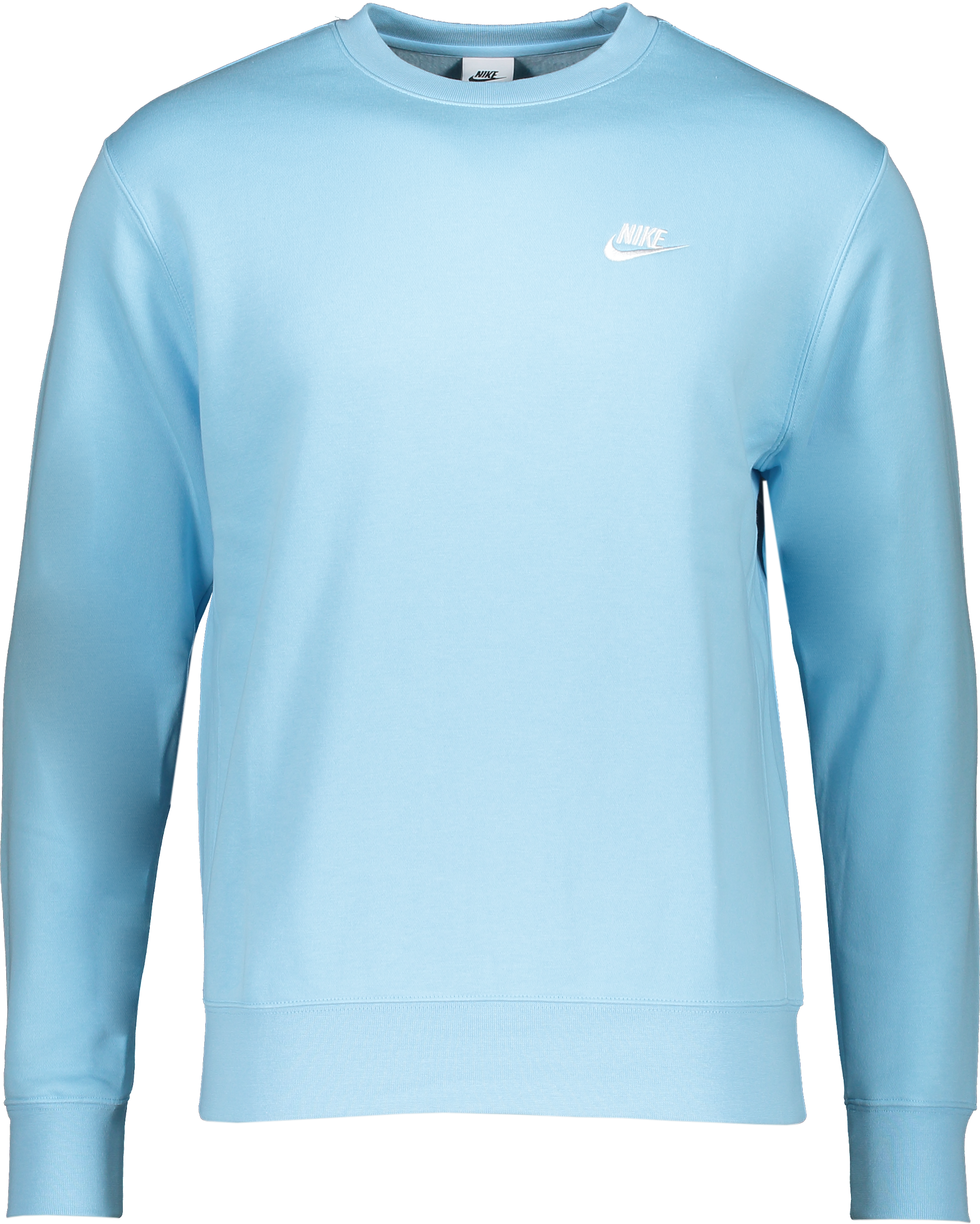 Nike Club Crew Sweatshirt Tall Blau Weiss F499