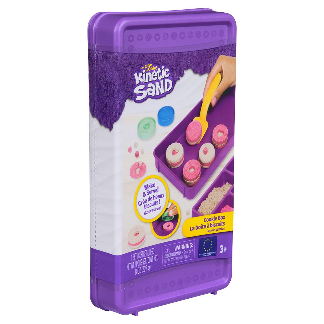 Kinetic sand cookie boks