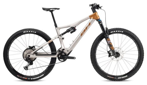 VTT Électrique Tout-Suspendu BH iLynx Trail Carbon 8.7 Shimano Deore/XT 12V 540 Wh 29'' Beige/Orange