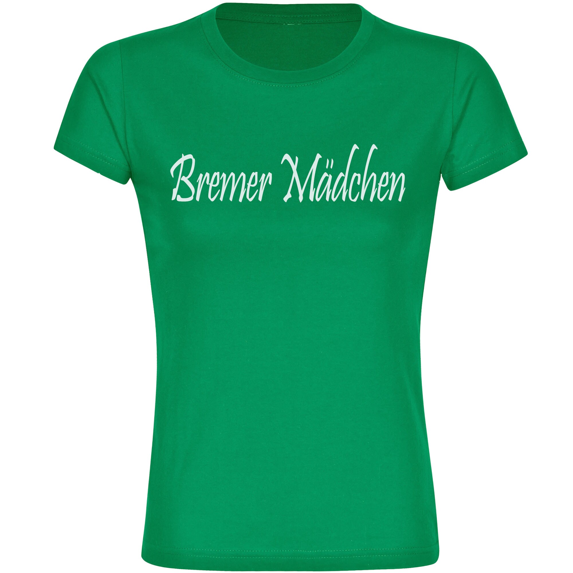 multifanshop® Kinder T-Shirt - Bremen - Bremer Mädchen - Druck weiß