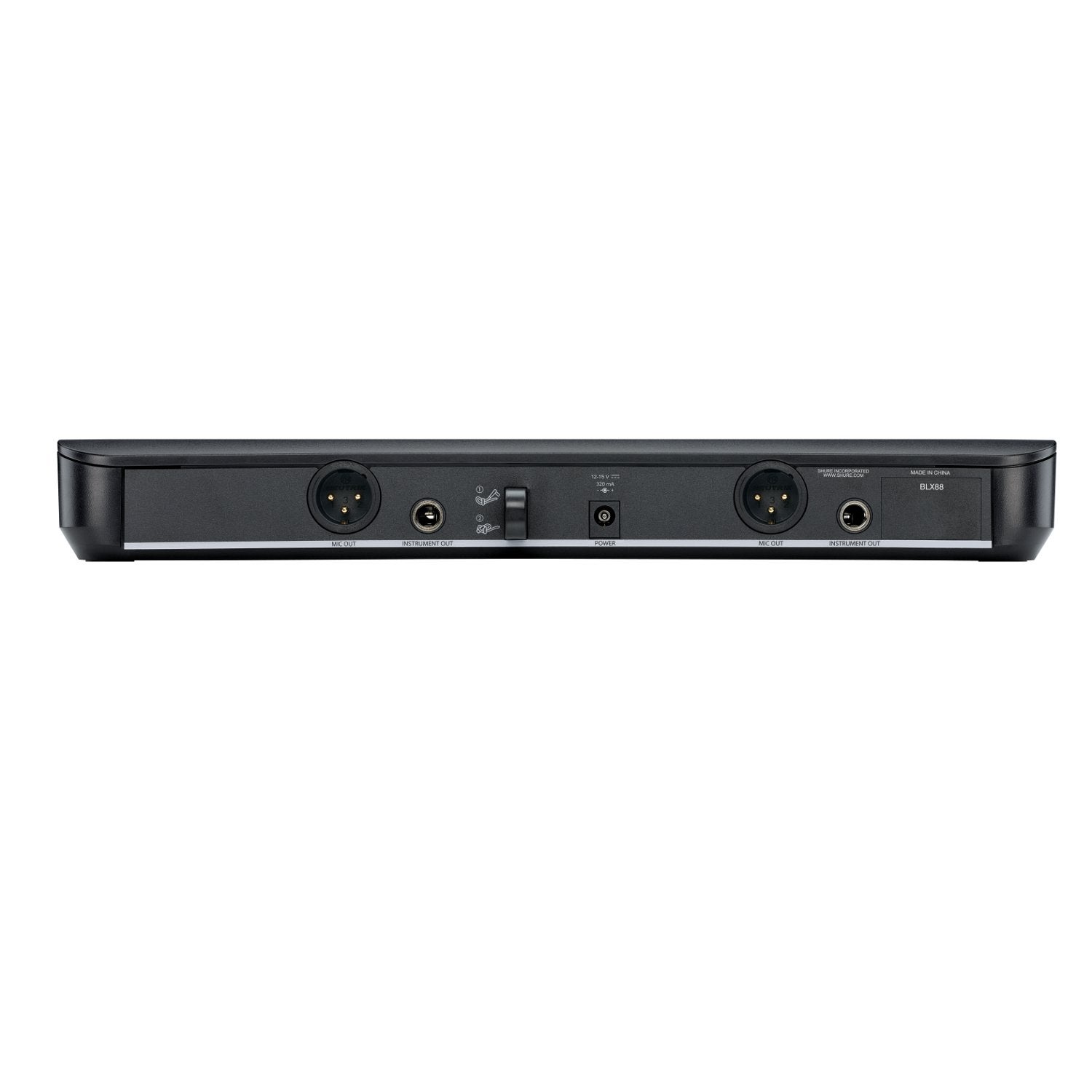 Shure BLX288E/SM58-M17 (662-686 MHz) dual handheld draadloos