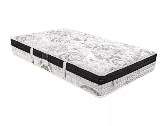 Matelas réversible VALENCIA 180x200 cm, en mousse haute densité, ferme, indépendance du couchage, face été/hiver, épaisseur 26 cm