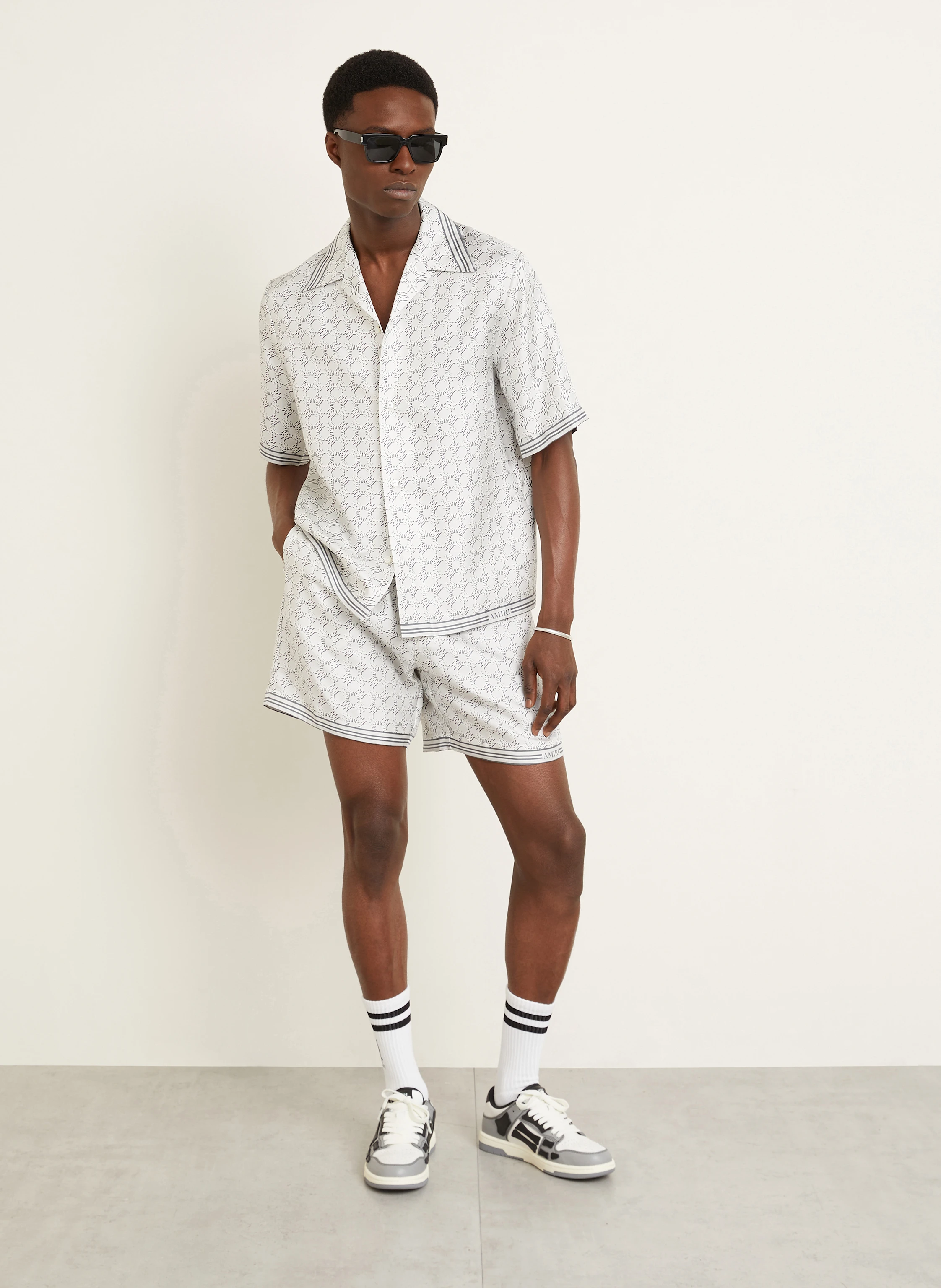 AMIRI Resorthemd Comfort Fit aus Seide