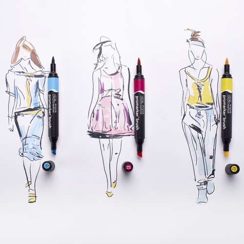 WINSOR & NEWTON™ promarker brush™ 12er Sets