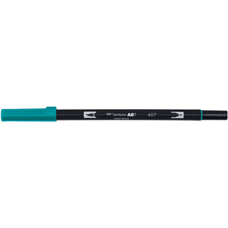 Tombow Pinselstift Dual Brush Pen ABT, Tiki Teal