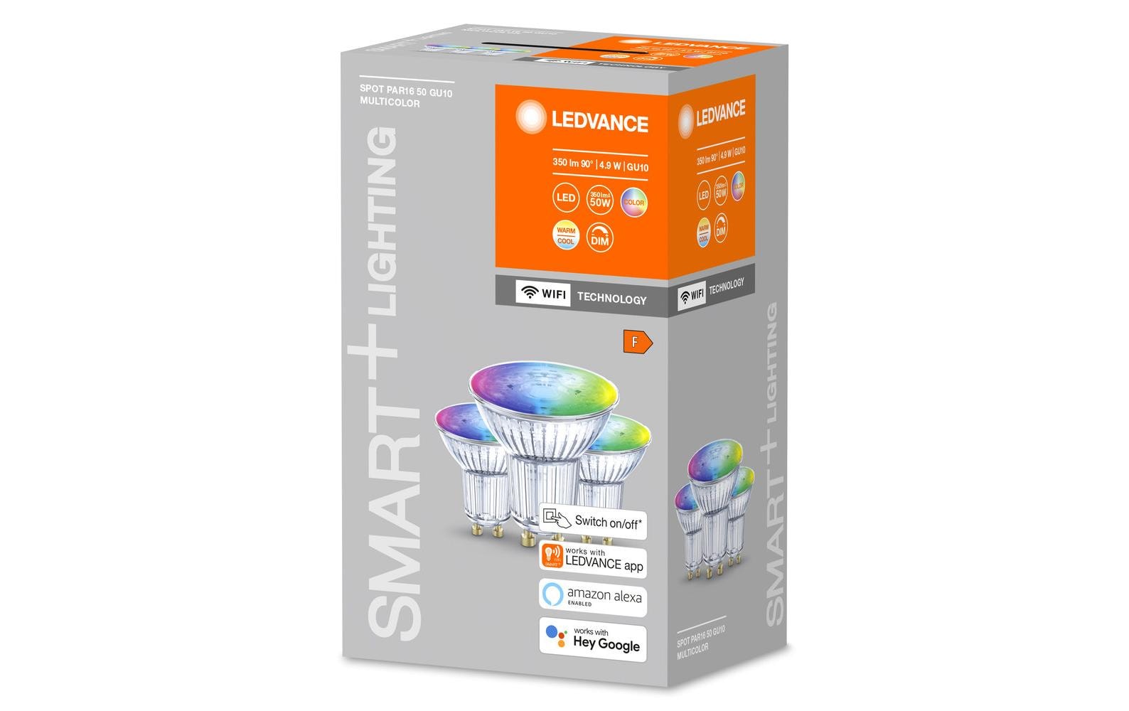 Leuchtmittel SMART+ Spot, 45°, 5W, GU10, RGBWSmart Leuchtmittel mit WiFi- Technologie