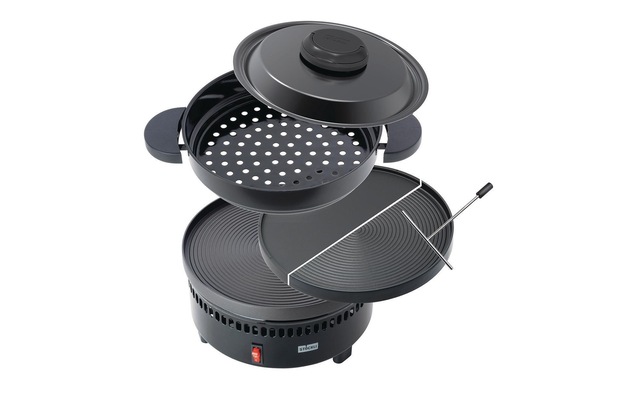 Stöckli Tischgrill »Marroniofen mit Grillplatte« 500 W
