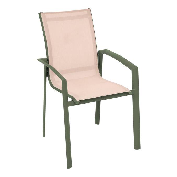 Fauteuil de jardin AXANT Lin / Vert laurier
