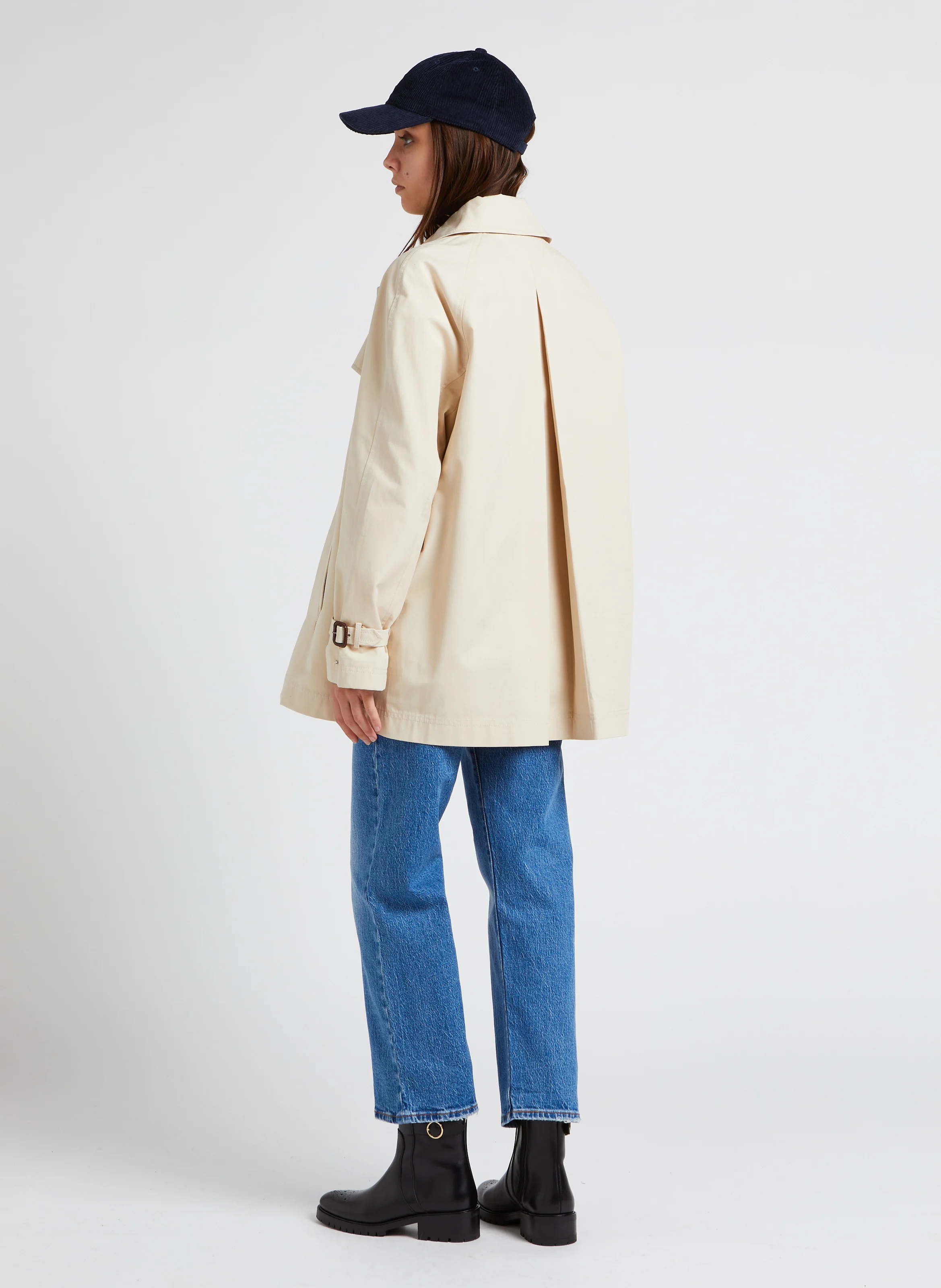 BENETT - Bottes en cuir lisse | Noir