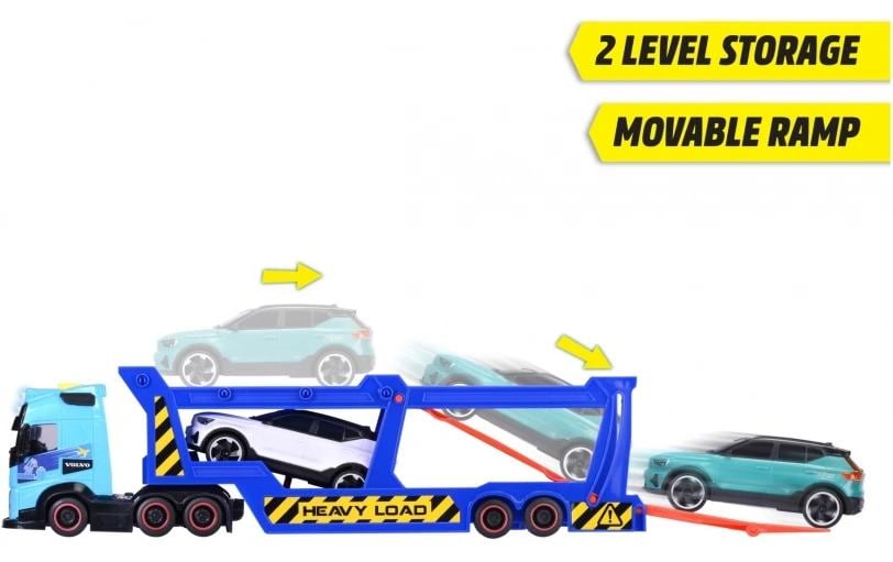 Lastwagen Car TransporterAuto-Transporter mit 3 Spielzeugautos