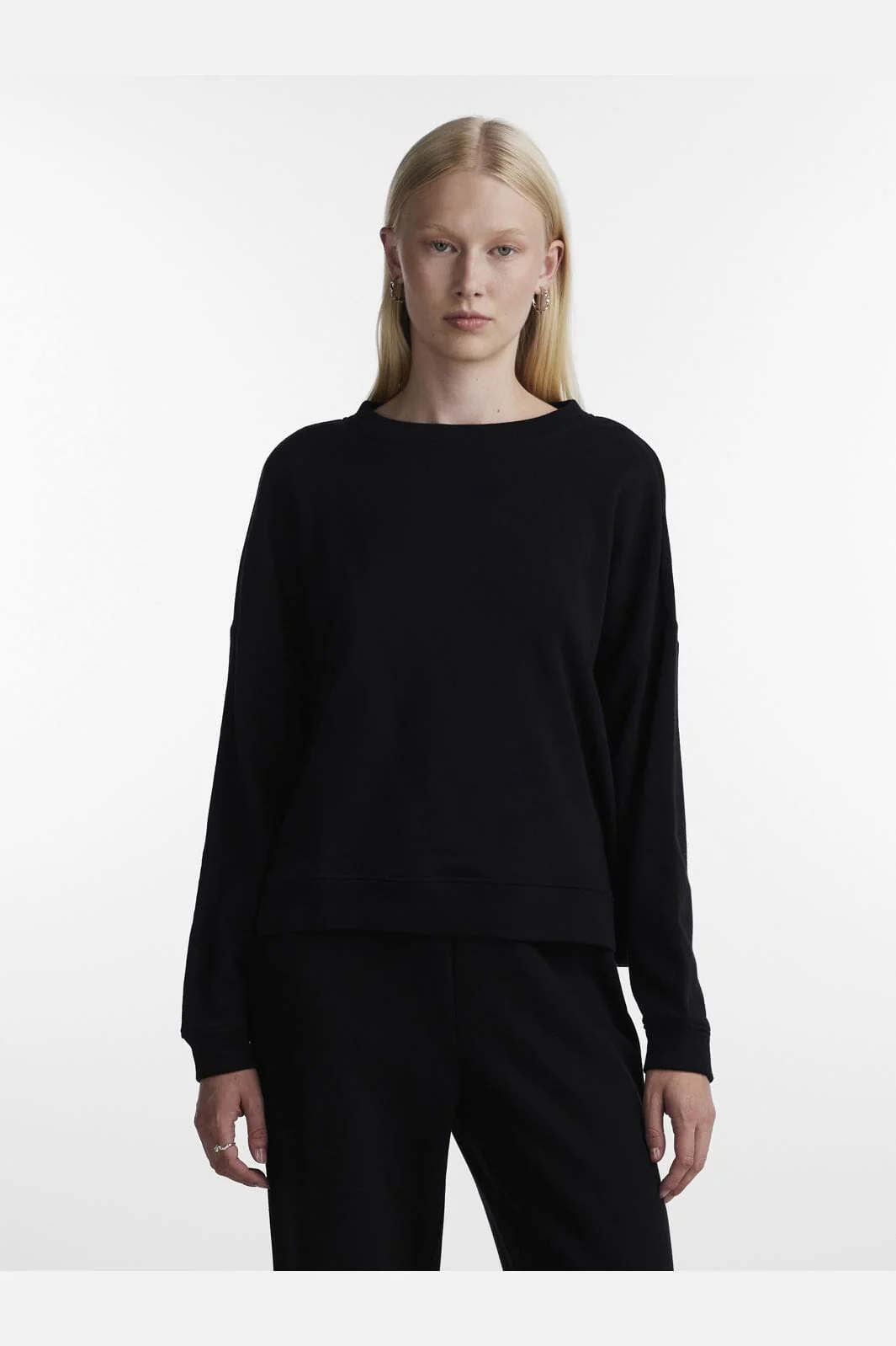 Pieces Pcchilli Ls Sweat 3600582 black