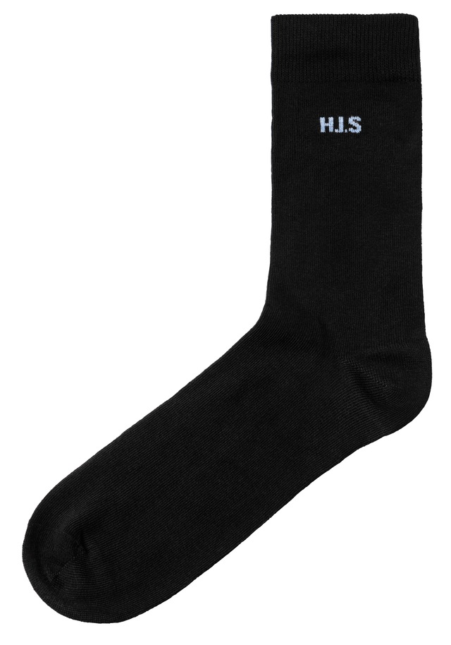H.I.S Socken Packung, 10 Stk. tlg. mit farbigem Innenbund