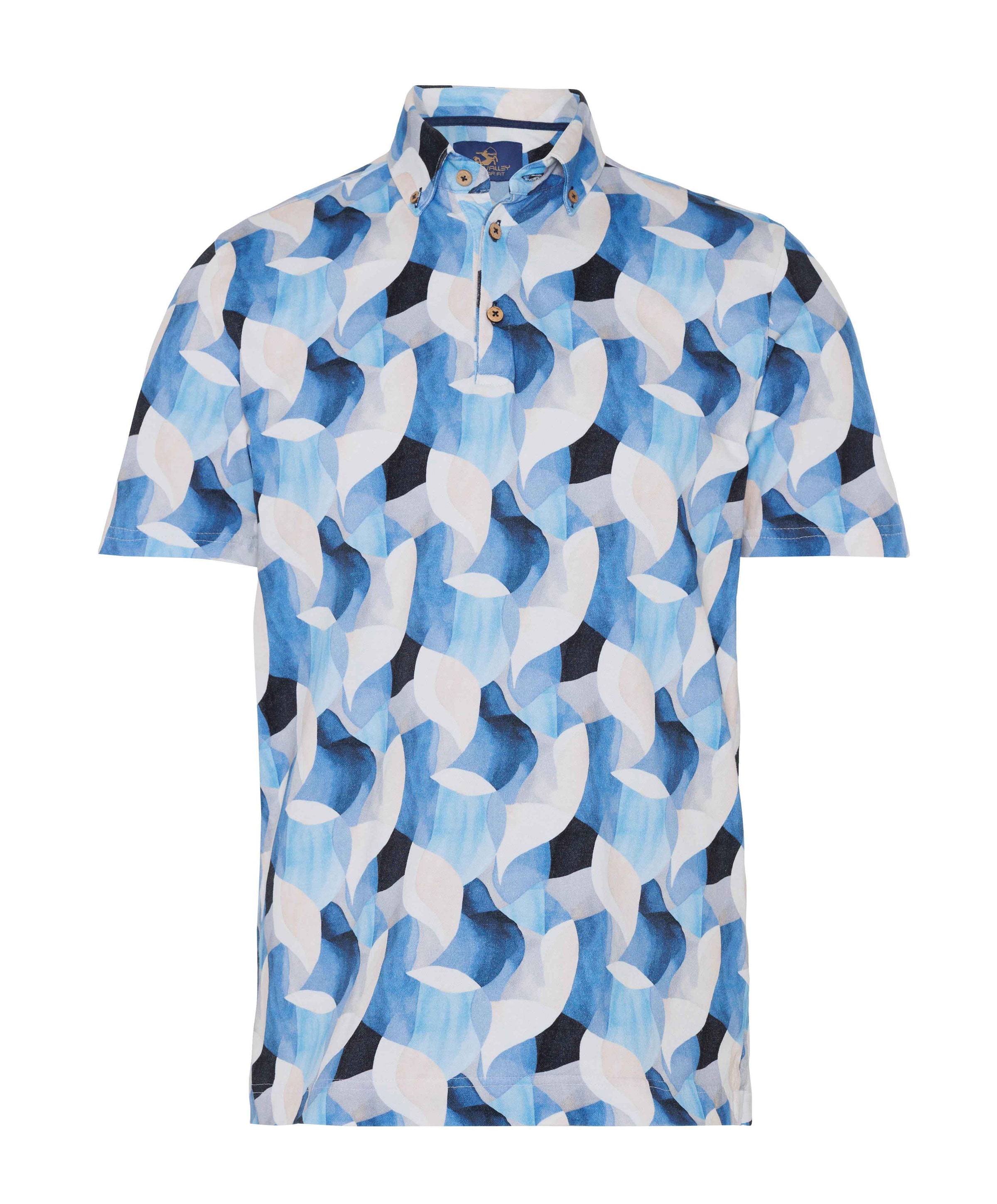 Eden Valley Heren polo blauw