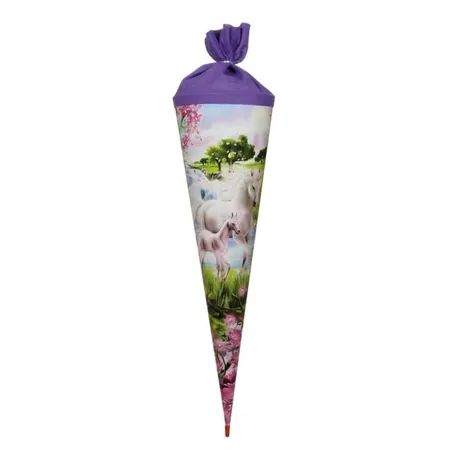 Roth Schultüte 70 cm Special Design Einhorn mit Fohlen