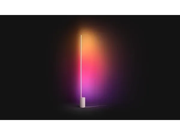 Philips Hue White and Color Ambiance Gradient Signe - Gulvlampe - LED - 29 W - 16 millioner farver/varmt til køligt hvidt lys - 2000-6500 K - hvid