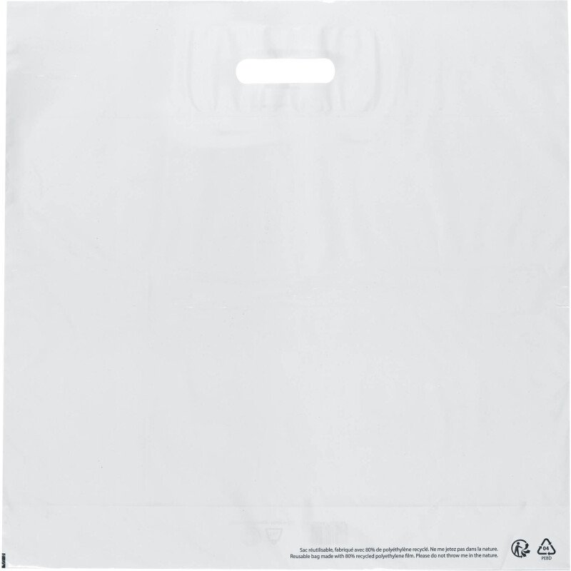 Sacs boutique poignées plates 50 microns - 100 sacs