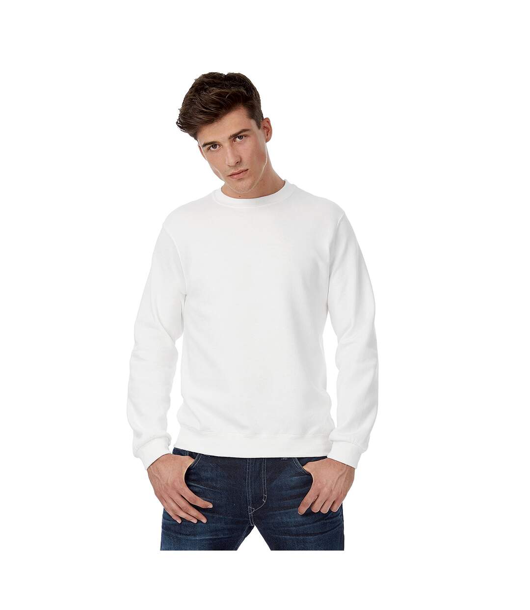 B&C - Sweatshirt - Homme (Blanc) - UTBC1297