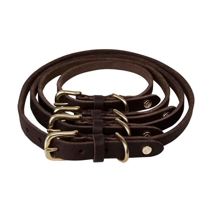 OYOY ZOO - Robin Hundehalsband, extra large, choko