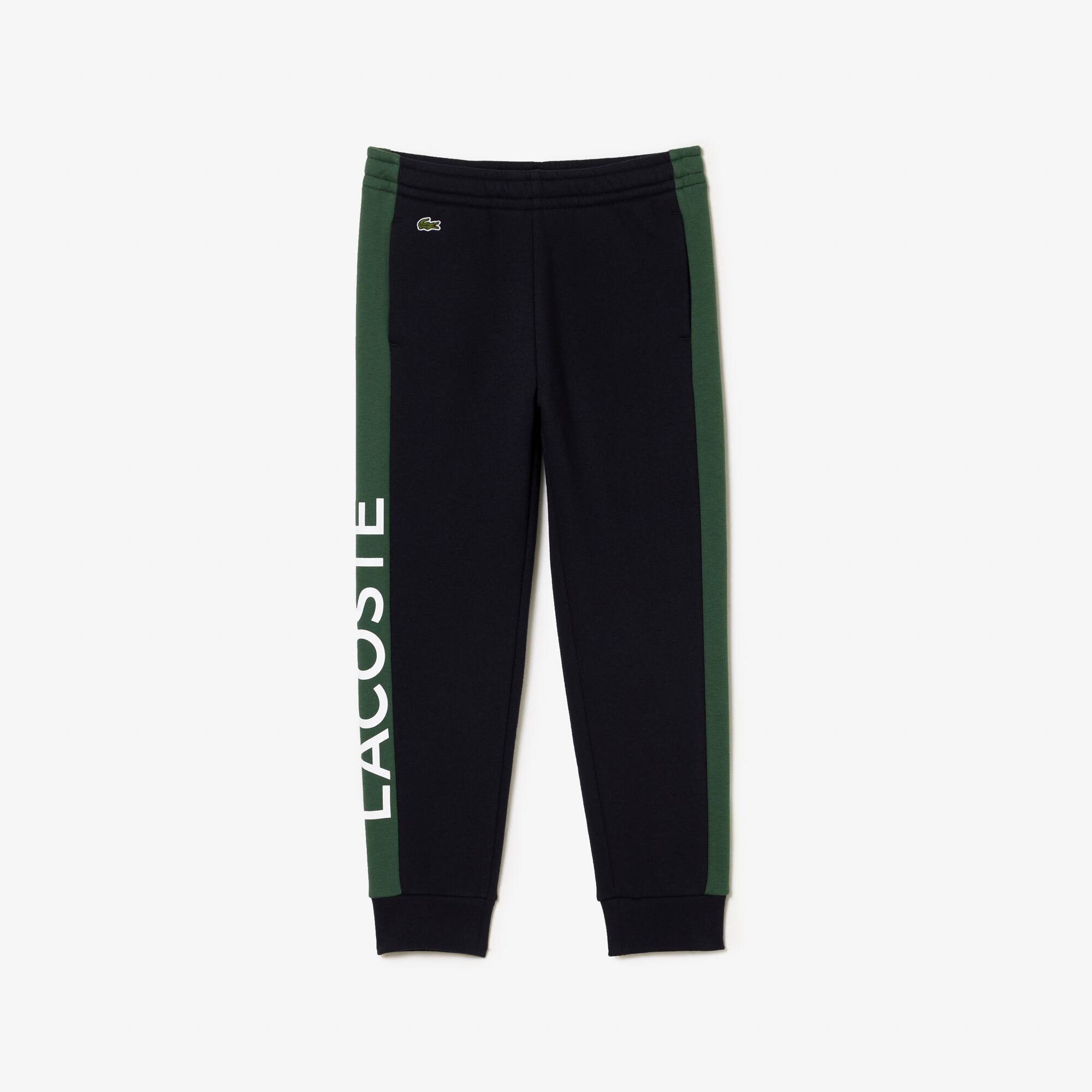 Kinder LACOSTE Trainingshose aus Bio-Baumwolle und recyceltem Polyester Hosen - Blau - Lacoste - Kinder