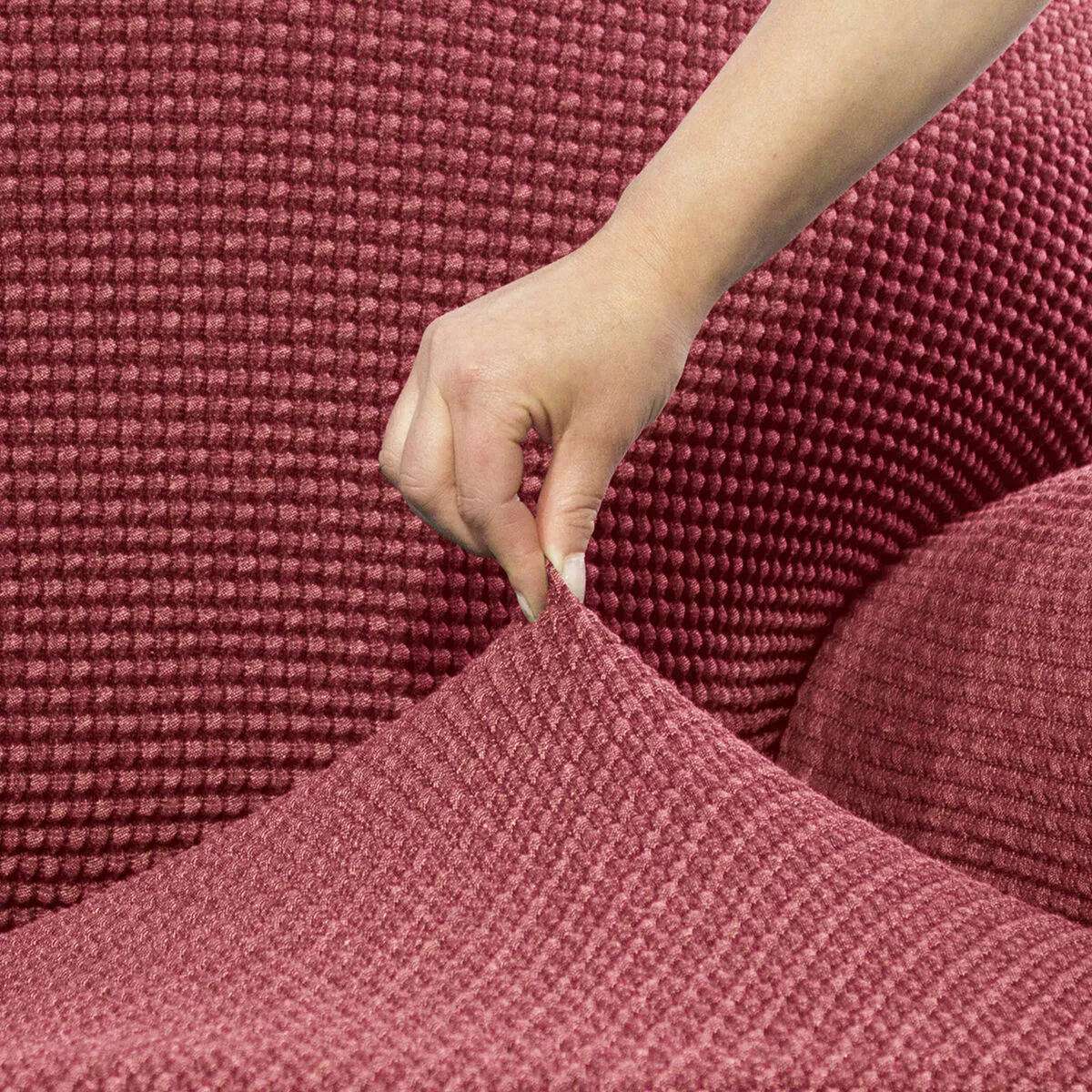 Sofaskins Housse de Canapé NIAGARA Fuchsia - 4 places