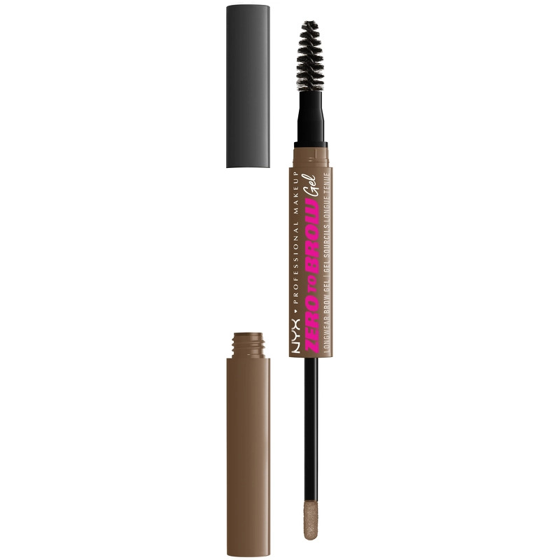 NYX Prof. Makeup Zero To Brow Longwear Brow Gel 2 ml - 02 Ash Blonde