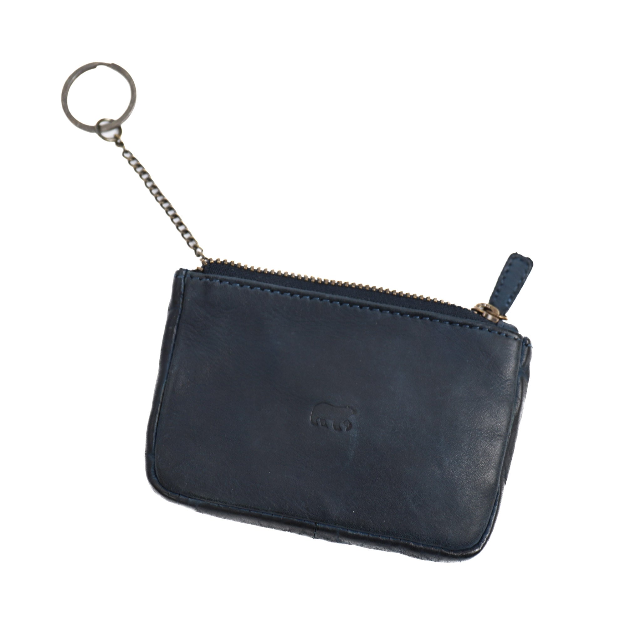 Sleuteletui 'Timo' donkerblauw Donkerblauw