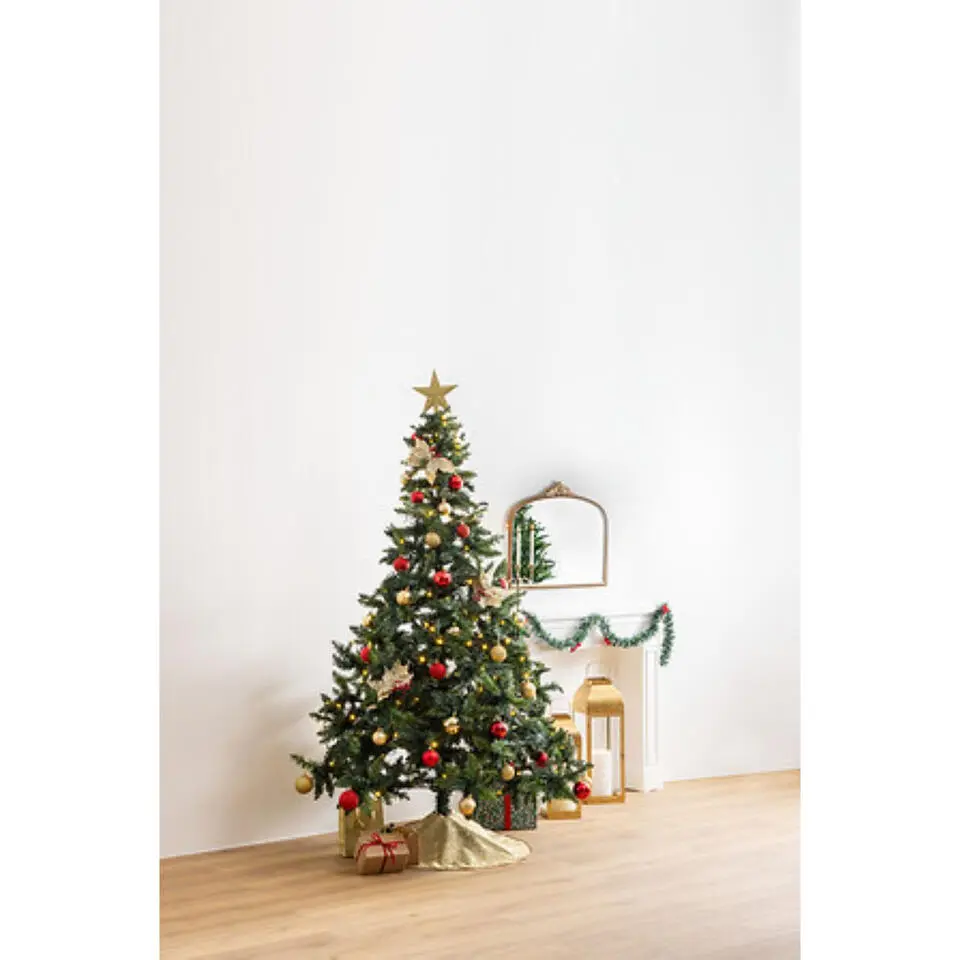 Feeric Christmas Kunst kerstboom - groen - H210 cm - D127 cm