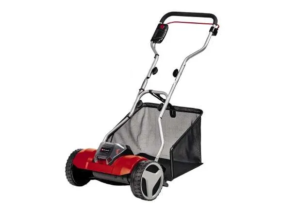 Einhell GE-HM 18/38, Skubbe plæneklipper, 38 cm, 1,4 cm, 3,9 cm, 45 L, 4 hjul - SOLO