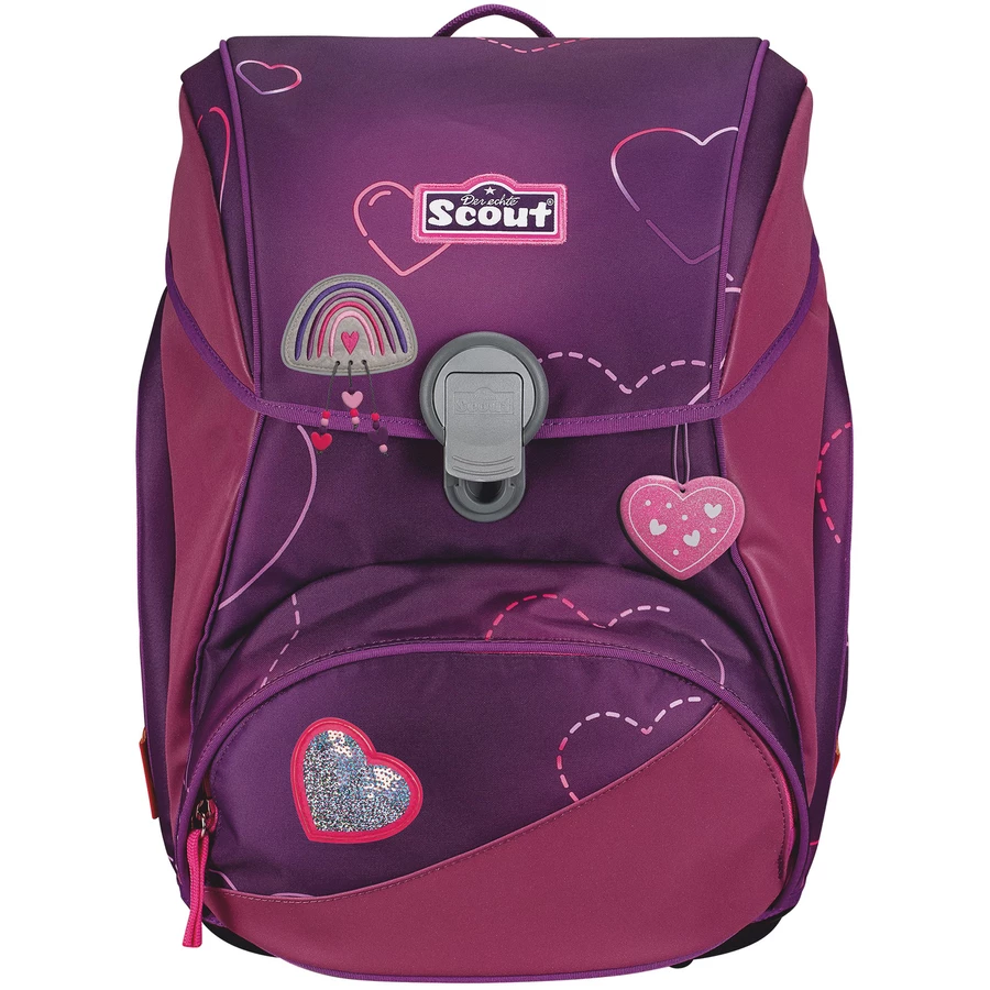 Scout Alpha Exklusiv Superflash - Schulranzen Set 4tlg. Lovely