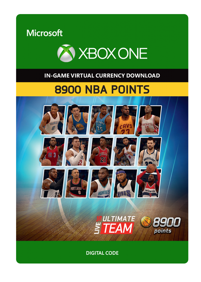 EA Sports™ NBA Live 16 - 8900 NBA Points- Xbox One
