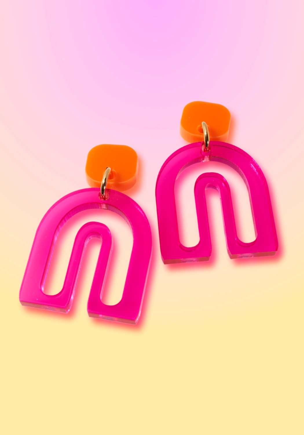 Vanto Ohrringe Pika Pink Tangerine