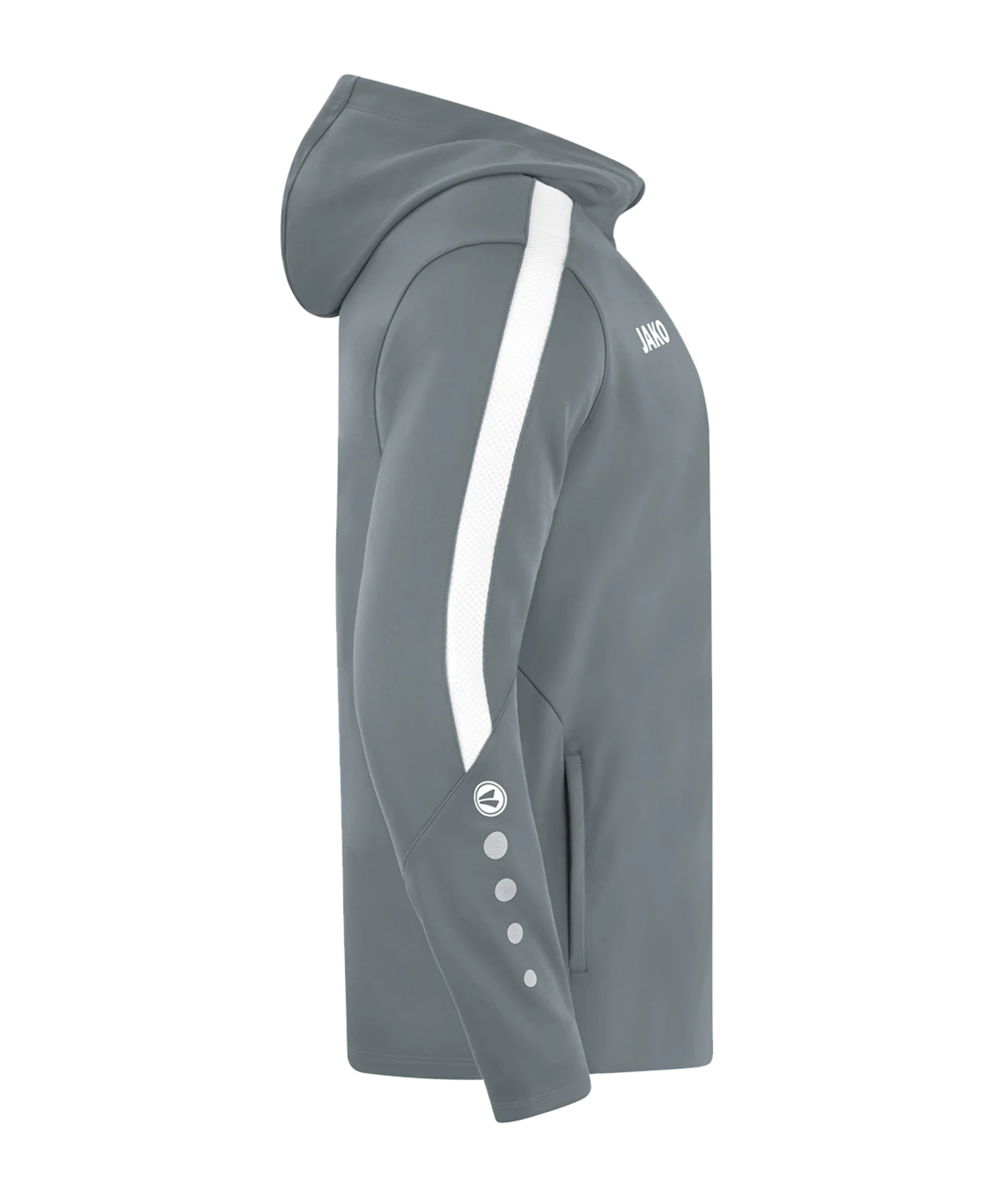JAKO Power Kapuzenjacke Grau F840