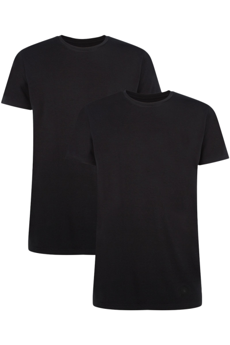 Bamboo basics zwarte heren t-shirt
