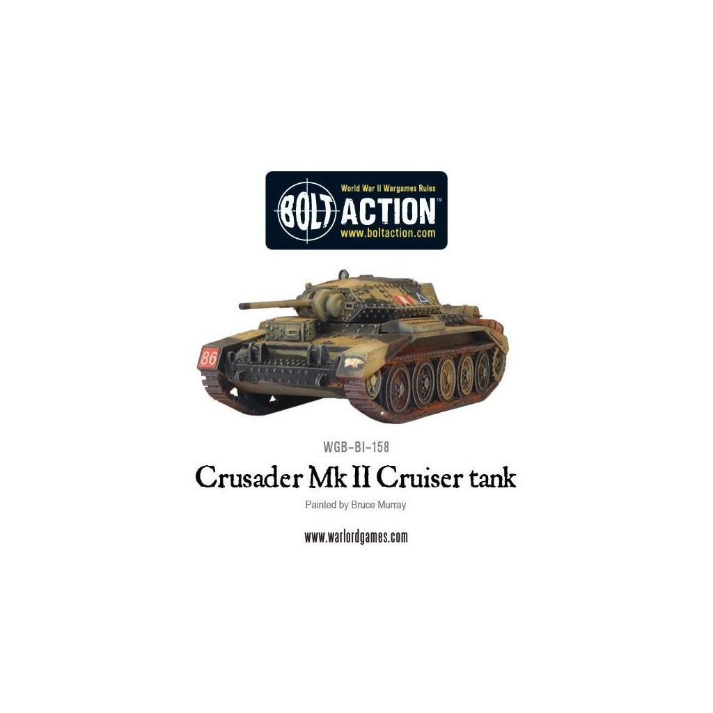 Bolt Action - Crusader MK I/II tank