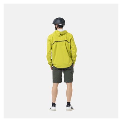 Veste imperméable Odlo Ride Easy Waterproof Jaune