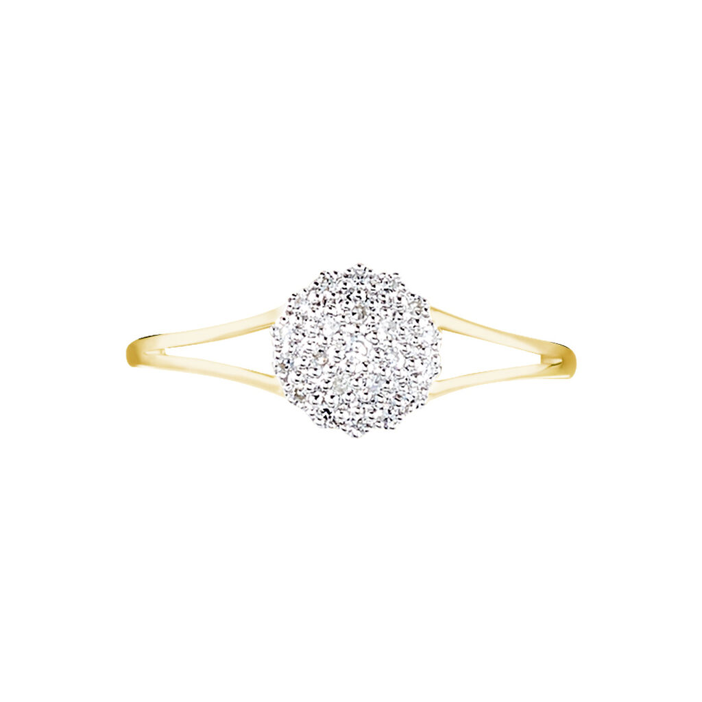 Bague Or Jaune Aspasia Diamants